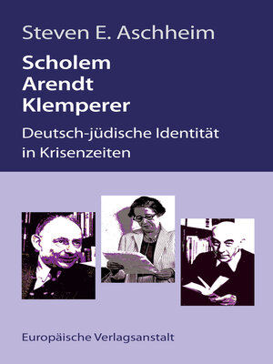 cover image of Scholem, Arendt, Klemperer